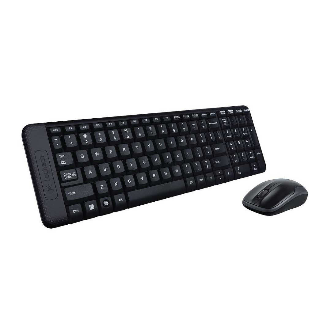 Logitech MK220 Wireless Combo – Compact Keyboard and Mouse Set